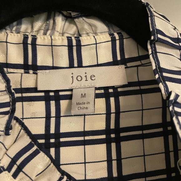 Joie “Mintee” Check Top - Picture 3 of 8